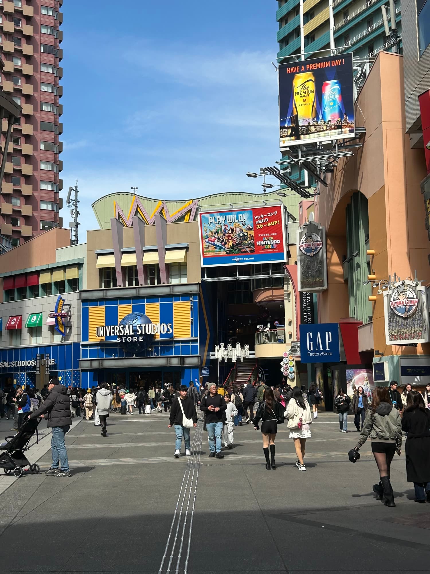 Вход в Universal Studios Japan